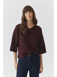 TATUUM Sweter "Rafia" w kolorze fioletowym rozmiar: S. Różowe swetry Tatuum, s, bez wzorów, bez ramiączek. Za 122.38 zł.