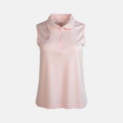 Koszulka techniczna ACAY W V3: wygoda, oddychalność i szybkie schnięcie. Czerwone bluzki Izas, m, bez wzorów, bez kołnierzyka, bez ramiączek. W wyprzedaży za 160.83 zł.