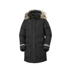 Parka damska Helly Hansen Bouvet down. Czarne parki Helly Hansen, na zimę, s, z materiału, eleganckie, bez kaptura. Za 1,997.60 zł.