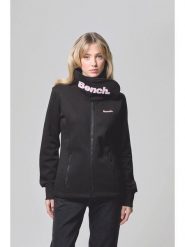 Bench Bluza "Haylo" w kolorze czarnym rozmiar: 38. Czarne bluzy Bench, bez wzorów, z bawełny, bez kaptura. Za 184.46 zł.