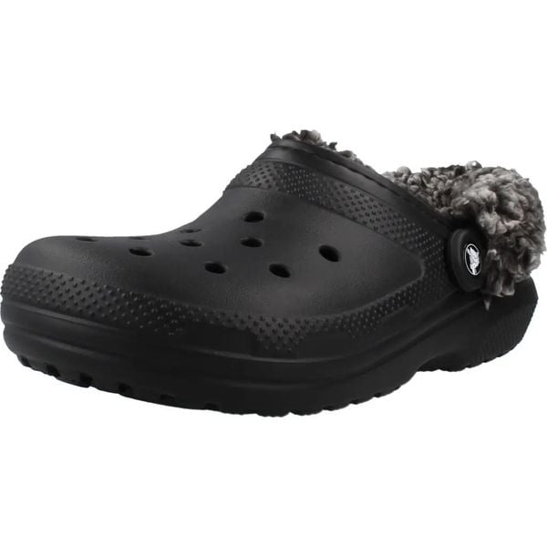 Buty CROCS 211396C CLASSIC FLEECE LINED Czarny. Czarne trekkingi Crocs, z syntetyku, trekkingowe. Za 283.99 zł.