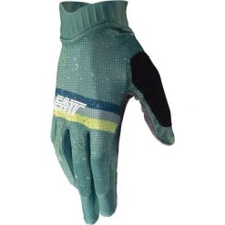Rękawice rowerowe damskie LEATT Glove MTB 1.0 GripR. Niebieskie rękawiczki LEATT, bez wzorów, sportowe. Za 169.00 zł.