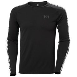 Bluza Helly Hansen lifa active stripe crew. Czarne bluzy Helly Hansen, m, bez wzorów, z poliesteru, bez kaptura. Za 277.00 zł.