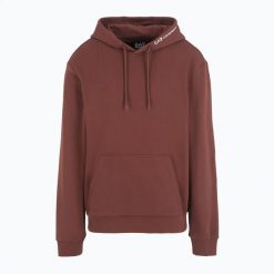 Bluza EA7 Emporio Armani Train Core Neck Logo. Brązowe bluzy EA7 Emporio Armani, l, bez wzorów, z bawełny, bez kaptura. Za 349.99 zł.