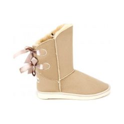 Antarctica Buty wysokie za kostke BOW. Botki Antarctica, z materiału, za kostkę, bez obcasa, bez zapięcia. Za 186.00 zł.