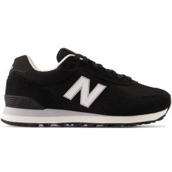 Buty damskie New Balance WL515BLK – czarne. Czarne obuwie sportowe New Balance, z dresówki, bez zapięcia. Za 279.99 zł.