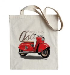 Osa — torba (Rodzaj nadruku: Osa). Czerwone torby na ramię nikiniki, bez wzorów, z bawełny, eleganckie, na ramię, z nadrukiem, bez dodatków. Za 29.00 zł.