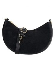 Charm Skórzana torebka w kolorze czarnym - 20 x 12 x 5 cm rozmiar: onesize. Czarne torby na ramię Charm, bez wzorów, z materiału, na ramię, bez dodatków. Za 108.99 zł.