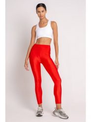 Onamaste Legginsy sportowe w kolorze czerwonym rozmiar: S/M. Czerwone legginsy Onamaste, m, bez wzorów. Za 87.45 zł.