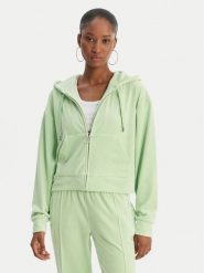 Juicy Couture Bluza Iccle JCWAS126304 Zielony Oversize. Zielone bluzy Juicy Couture, l, bez wzorów, z syntetyku, bez kaptura. Za 439.99 zł.