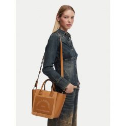 Torebka KARL LAGERFELD. Brązowe torebki klasyczne KARL LAGERFELD, bez wzorów, bez dodatków. Za 1,099.00 zł.