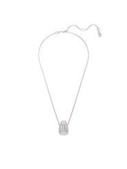 Swarovski Naszyjnik Sublima 5697190 Srebrny. Szare naszyjniki SWAROVSKI, srebrne. Za 759.99 zł.