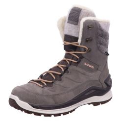 Buty trekkingowe damskie Lowa Calceta Evo Gtx. Szare trekkingi Lowa, z gore-texu, za kostkę, do biegania. Za 1,071.00 zł.
