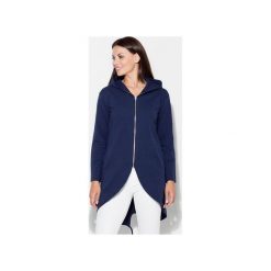 Bluza K215 Granat. Niebieskie bluzy Katrus, s, bez wzorów, z dzianiny, bez kaptura. Za 129.00 zł.