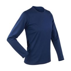 Koszulka Damska/wyczynowa. Czarne bluzki SPIRO, m, bez wzorów, sportowe, bez kołnierzyka, bez ramiączek. Za 71.99 zł.