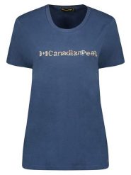 Canadian Peak Koszulka "Jefolleak" w kolorze granatowym rozmiar: L. Niebieskie bluzki Canadian Peak, l, bez wzorów, bez kołnierzyka, bez ramiączek. Za 52.79 zł.