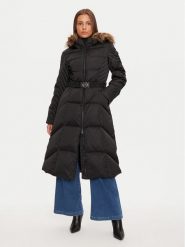 Guess Płaszcz zimowy New Olga W4BL41 WEX52 Czarny Regular Fit. Czarne płaszcze Guess, na zimę, xs, z aplikacjami, z syntetyku, bez kaptura. Za 1,009.00 zł.