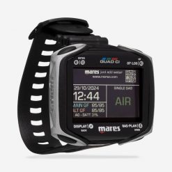 Komputer nurkowy Mares Quad Ci. Czarne, cyfrowe zegarki Mares. Za 2,199.00 zł.