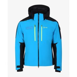 Kurtka narciarska unisex Kilpi DEXEN-U premium. Niebieskie kurtki narciarskie Kilpi, s, bez wzorów, z nylonu, bez kaptura, narciarskie. Za 1,785.35 zł.