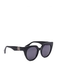 Nine West Okulary przeciwsłoneczne CEO-NW55247S Czarny. Czarne okulary przeciwsłoneczne Nine West, bez wzorów. Za 169.99 zł.