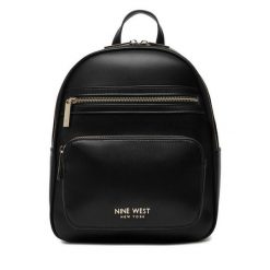 Plecak Nine West. Czarne plecaki Nine West, bez wzorów. Za 269.99 zł.