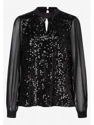 More & More Bluzka w kolorze czarnym rozmiar: 36. Czarne bluzki More & More, bez wzorów, bez kołnierzyka, bez ramiączek. Za 173.95 zł.