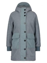 DOLOMITE Parka polarowa w kolorze błękitno-szarym rozmiar: XL. Niebieskie parki Dolomite, xl, z polaru, bez kaptura. Za 374.19 zł.