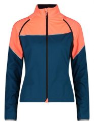 CMP Kurtka softshellowa 2w1 w kolorze granatowo-pomarańczowym rozmiar: 44. Niebieskie kurtki sportowe CMP, m, bez wzorów, z tkaniny, bez kaptura, outdoorowe. Za 207.56 zł.