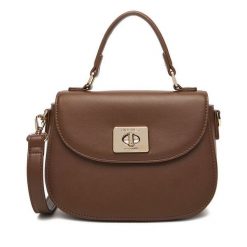 Torebka Nine West. Brązowe torebki klasyczne Nine West, bez wzorów, bez dodatków. Za 229.99 zł.