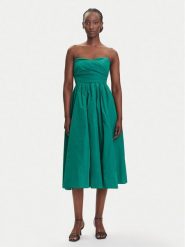 Marella Sukienka koktajlowa Gerald 2515221222 Zielony Regular Fit. Zielone sukienki Marella, bez wzorów, z syntetyku, wizytowe, bez kołnierzyka, bez ramiączek. Za 699.99 zł.