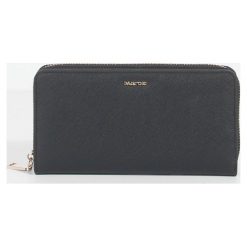 Parfois - Portfel. Czarne portfele Parfois, bez wzorów, z materiału. W wyprzedaży za 39.90 zł.