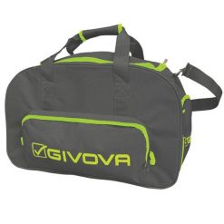 Torba sportowa Givova Brera ciemnoszara. Szare torby na ramię Givova, bez wzorów, z poliesteru, sportowe, na ramię, bez dodatków. Za 95.17 zł.