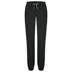 Damskie Spodnie Sportowe Urbasis - Komfort i Elastyczność. Czarne spodnie dresowe ZULUPACK, bez wzorów, trekkingowe. Za 189.99 zł.