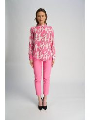 Marks & Spencer Koszula w kolorze jasnoróżowo-różowym rozmiar: 38. Różowe koszule Marks & Spencer, bez wzorów, bez kołnierzyka, bez ramiączek. Za 57.20 zł.