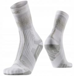 Skarpety unisex X-Socks Trailrun Terraskin Perform Crew X White/Silver Grey W320. Szare skarpety X Socks, bez wzorów. Za 119.99 zł.