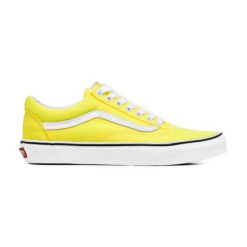 Buty do chodzenia damskie Vans Old Skool trampki. Żółte obuwie sportowe Vans, bez zapięcia, trekkingowe, Vans Old Skool. Za 155.00 zł.