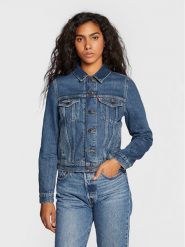 Levi's® Kurtka jeansowa Original Trucker 29945-0063 Granatowy Regular Fit. Niebieskie kurtki s, bez wzorów, z bawełny, bez kaptura. Za 369.99 zł.