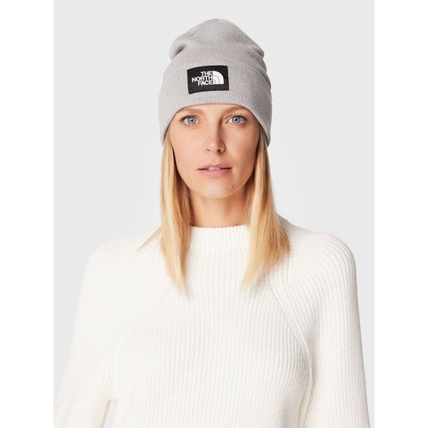 Czapka The North Face. Szare czapki The North Face, bez wzorów. Za 109.99 zł.