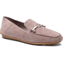 Lordsy DKNY - Li K3866225 Taupe. Szare lordsy DKNY, z aplikacjami, ze skóry, bez obcasa, na płaskiej podeszwie, bez zapięcia. Za 479.00 zł.