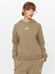 New Balance Bluza Essentials French Terry Hoodie WT33512 Zielony Regular Fit. Zielone bluzy New Balance, m, bez wzorów, z bawełny, bez kaptura. Za 209.99 zł.