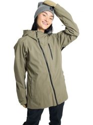 Burton Kurtka narciarska w kolorze khaki rozmiar: S. Brązowe kurtki narciarskie Burton, s, bez wzorów, bez kaptura, narciarskie. Za 506.32 zł.