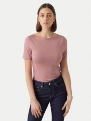 Vero Moda T-Shirt Panda 10231753 Różowy Regular Fit. Czerwone t-shirty Vero Moda, xs, bez wzorów, z bawełny, bez kołnierzyka, bez ramiączek. Za 89.99 zł.