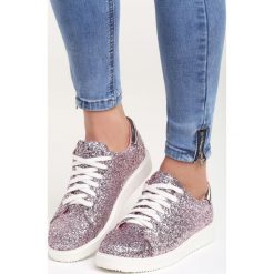 Różowe Buty Sportowe Houndred Suns. Czerwone obuwie sportowe Born2be, bez zapięcia. Za 59.99 zł.
