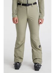 O'Neill Spodnie narciarskie "Star Slim" w kolorze khaki rozmiar: XL. Brązowe spodnie dresowe O'Neill, m, bez wzorów, z tkaniny. Za 254.14 zł.