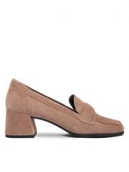 HÖGL Półbuty 0-184332 Beżowy. Brązowe czółenka Högl, bez wzorów, ze skóry, bez obcasa, na obcasie, bez zapięcia. Za 749.99 zł.