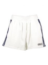 Adidas Szorty "Towel" w kolorze biało-granatowym rozmiar: 40. Białe szorty Adidas, bez wzorów. Za 116.95 zł.