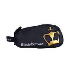 Kosmetyczka Czarna Crown Miracle Pro Złota Wielokolorowa. Czerwone kufry i kosmetyczki BLACK CROWN, bez wzorów, bez dodatków. Za 186.99 zł.