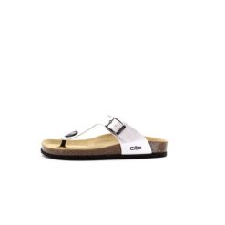 Japonki damskie CMP ECO MYMOSA. Białe klapki CMP, bez wzorów, bez obcasa. Za 149.99 zł.