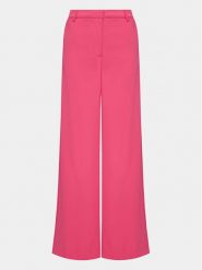 Silvian Heach Spodnie materiałowe Pallis GPP24002PA Różowy Wide Leg. Czerwone spodnie materiałowe Silvian Heach, bez wzorów, z materiału. Za 229.99 zł.