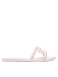 Melissa Klapki Melissa M Slide Ad 36148 Różowy. Czerwone klapki Melissa, bez wzorów, z tworzywa sztucznego, bez obcasa. Za 149.99 zł.